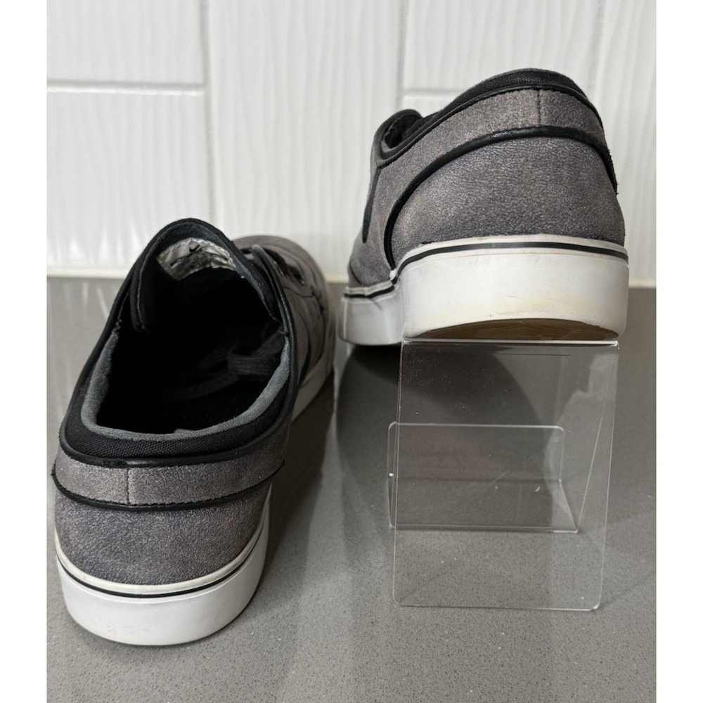 Nike Stefan Janoski Gray Skateboarding Shoes Men's Size 11.5 Vintage Preowned - Picture 7 of 10